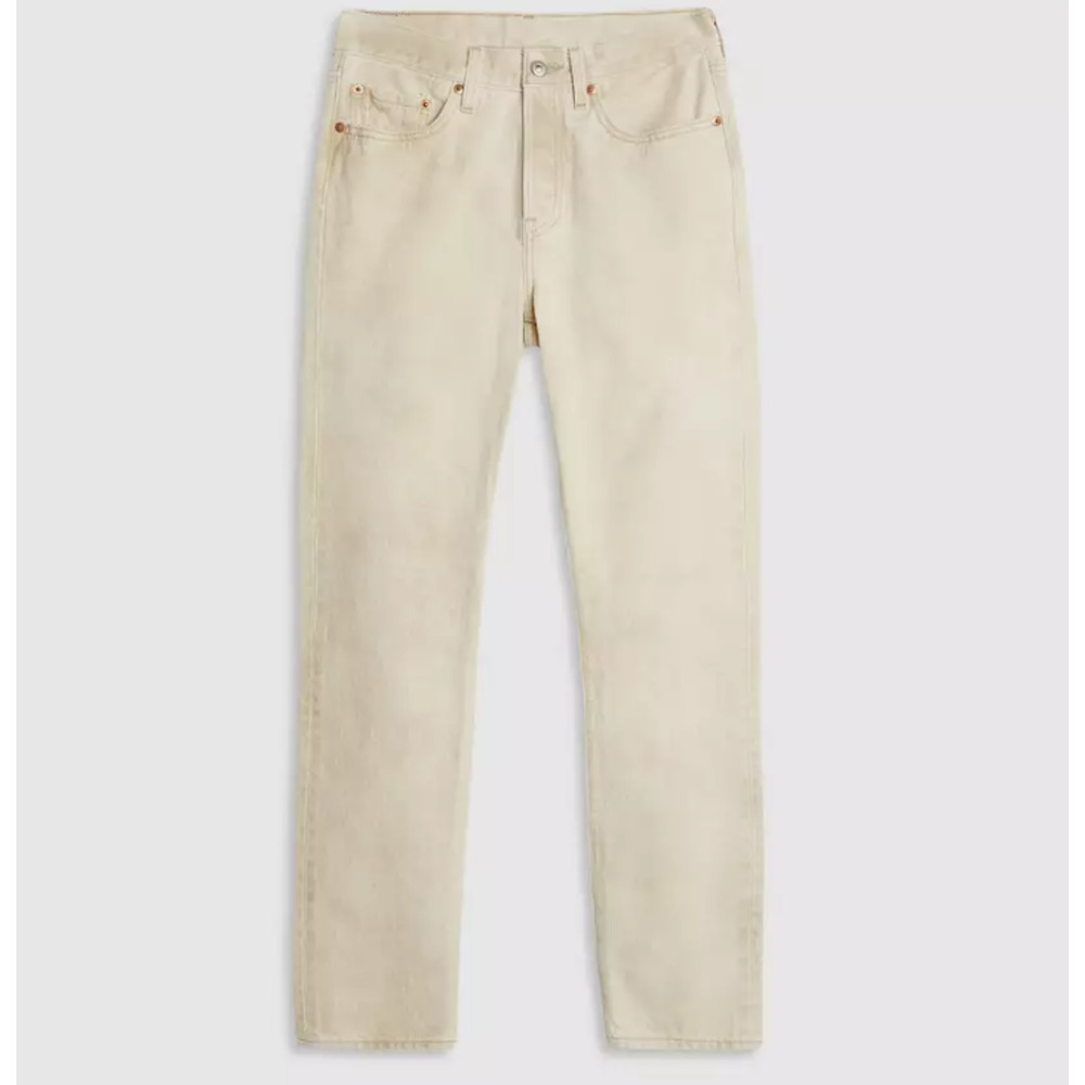 Levi's 501 Original Jeans Womens 30x30 Cloudy Safari Tan High Rise NWT - Picture 4 of 13